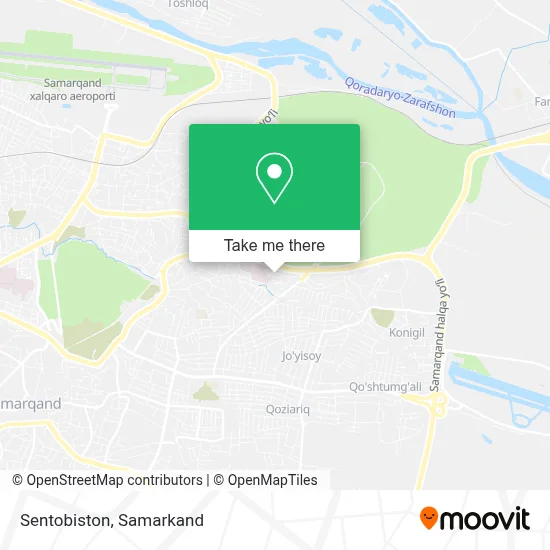 Sentobiston map