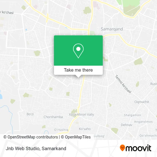 Jnb Web Studio map