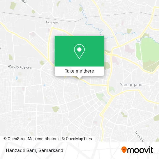 Hanzade Sam map