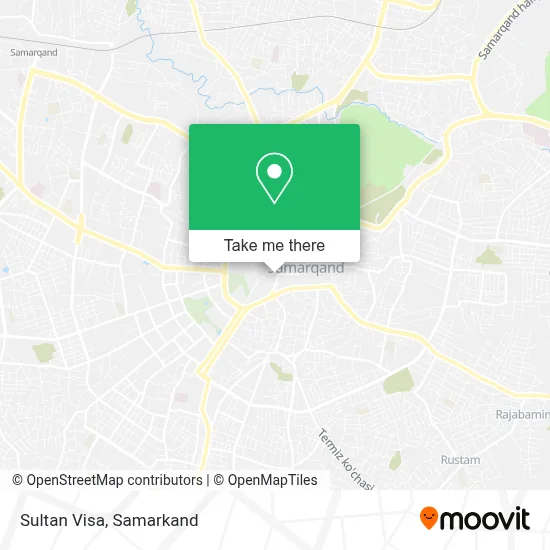Sultan Visa map