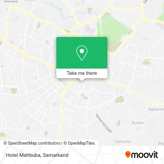 Hotel Mahbuba map