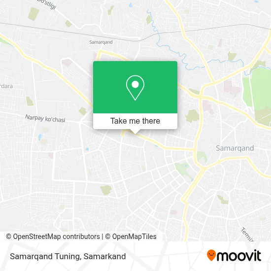Samarqand Tuning map