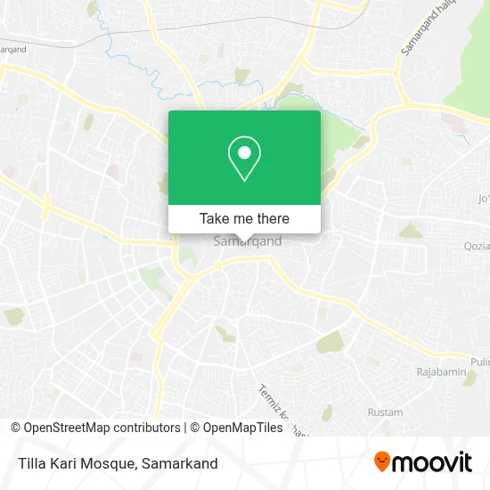 Tilla Kari Mosque map
