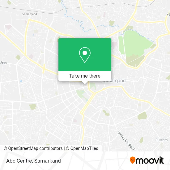 Abc Centre map