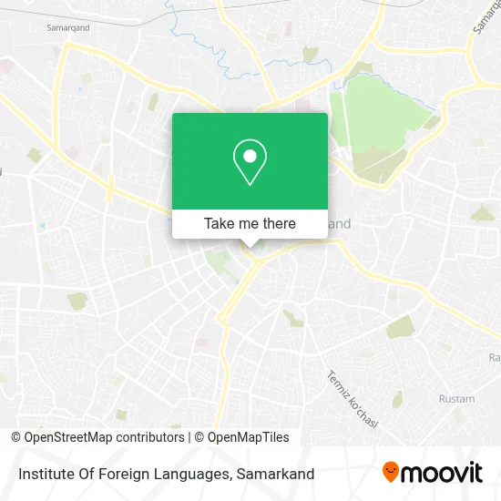 Institute Of Foreign Languages map