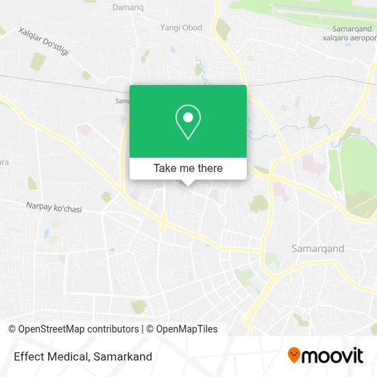 Effect Medical map