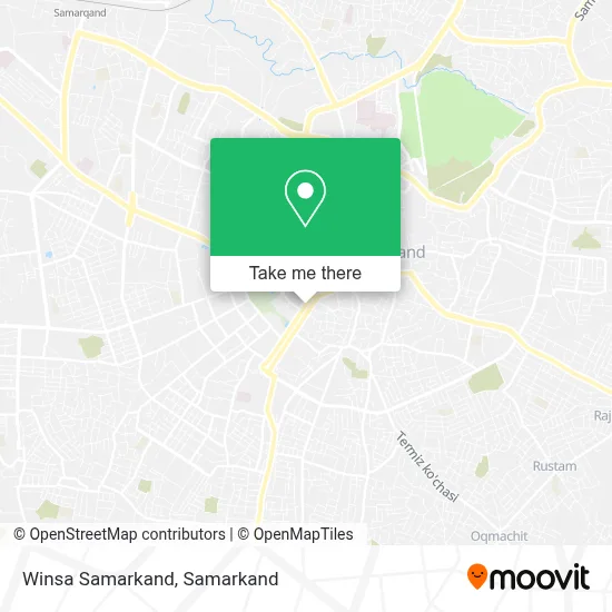 Winsa Samarkand map