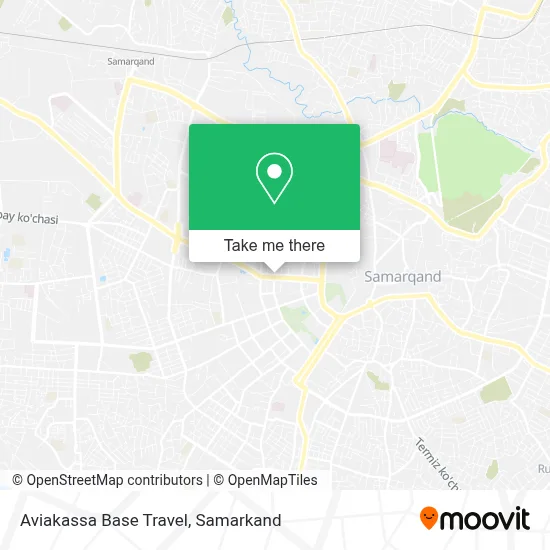 Aviakassa Base Travel map