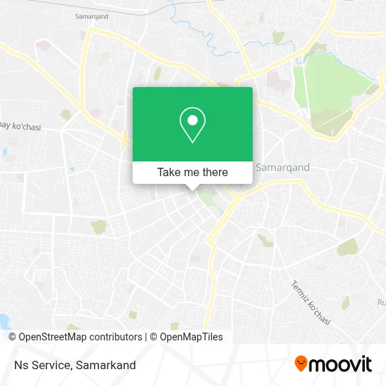 Ns Service map