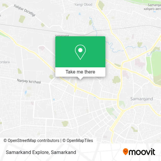 Samarkand Explore map
