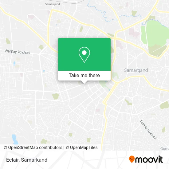 Eclair map