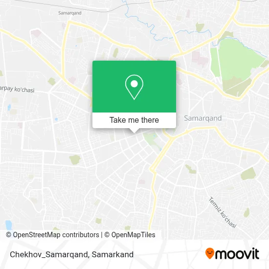 Chekhov_Samarqand map