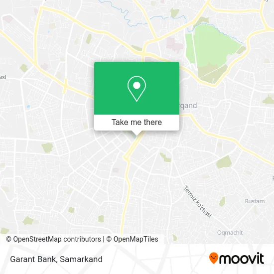 Garant Bank map