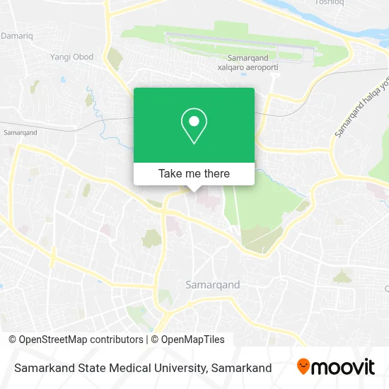 Samarkand State Medical University map