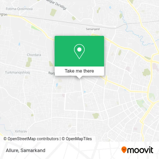 Allure map