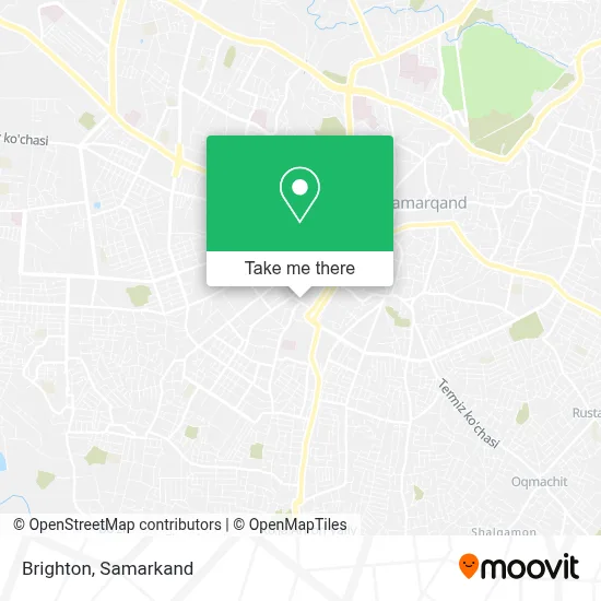 Brighton map