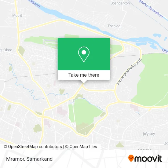 Mramor map