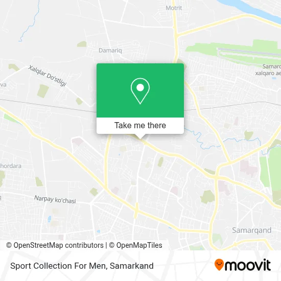 Sport Collection For Men map