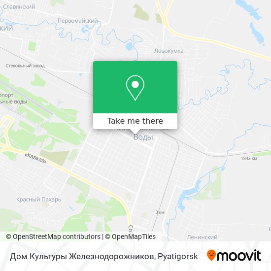 Дом Культуры Железнодорожников map