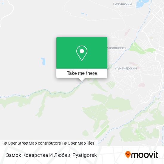 Замок Коварства И Любви map