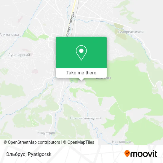 Эльбрус map