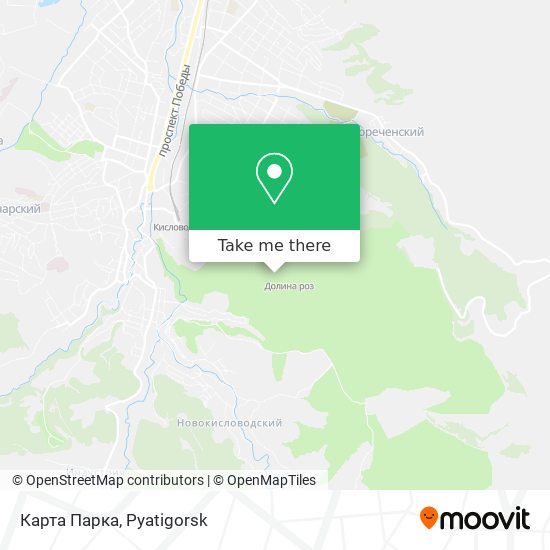 Карта Парка map