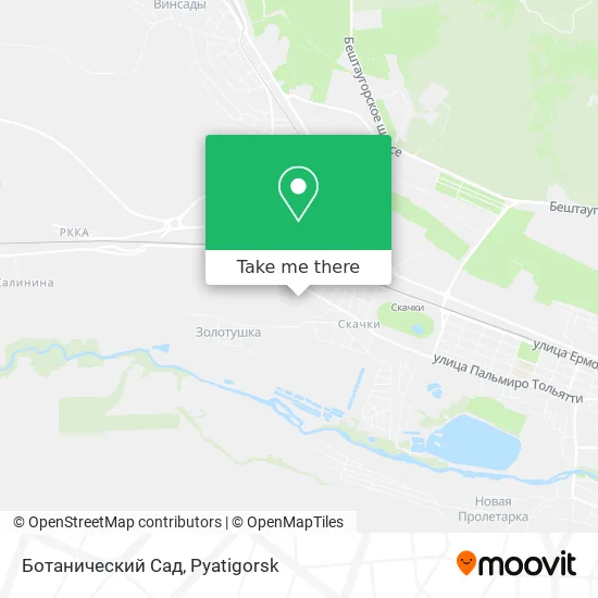 Ботанический Сад map