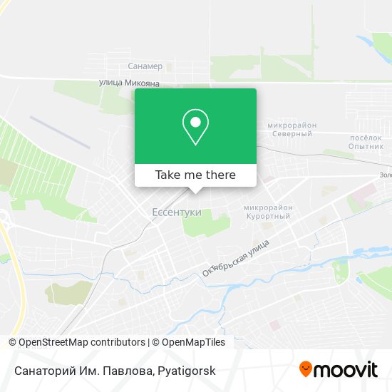 Санаторий Им. Павлова map