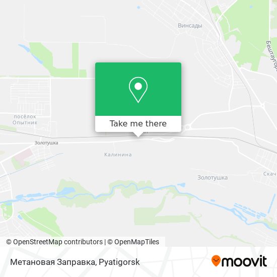 Метановая Заправка map