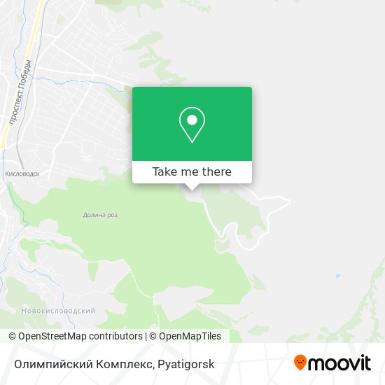 Олимпийский Комплекс map