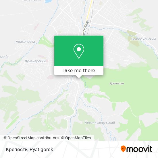 Крепость map