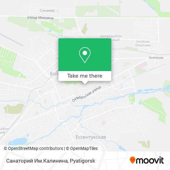 Санаторий Им.Калинина map