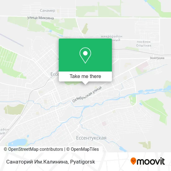 Санаторий Им.Калинина map