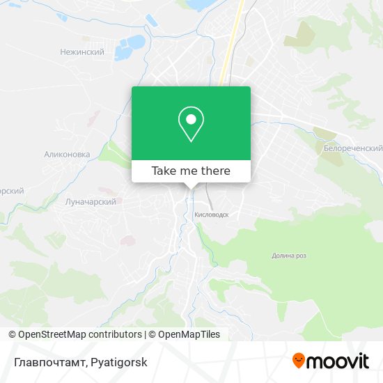 Главпочтамт map