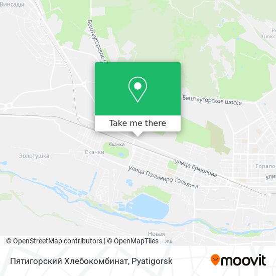 Пятигорский Хлебокомбинат map