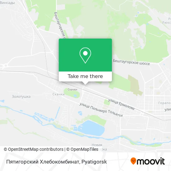 Пятигорский Хлебокомбинат map