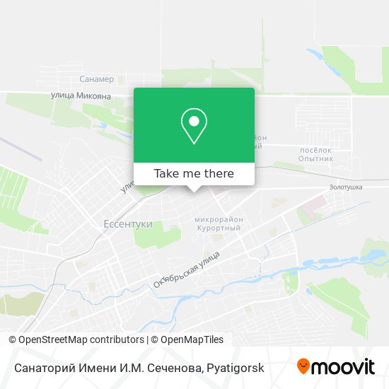 Санаторий Имени И.М. Сеченова map