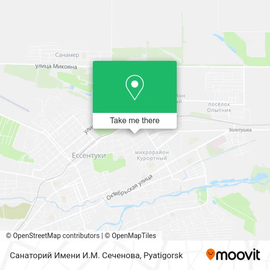 Санаторий Имени И.М. Сеченова map