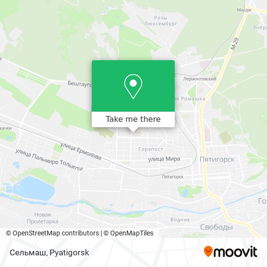 Сельмаш map