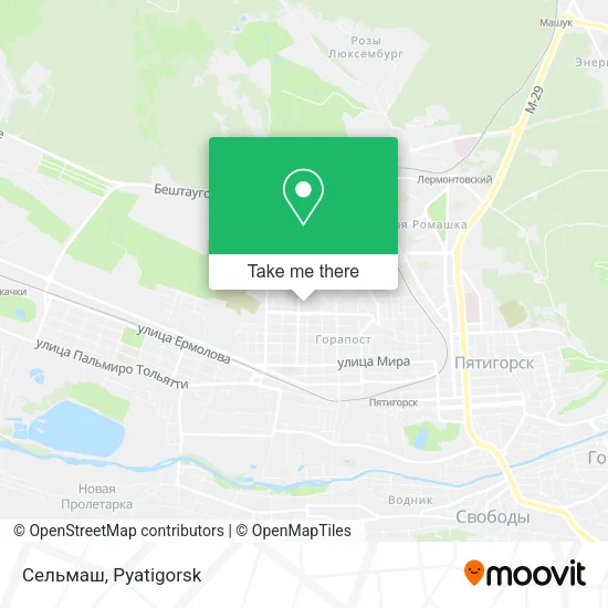 Сельмаш map
