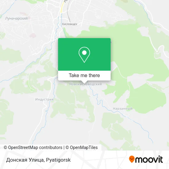 Донская Улица map
