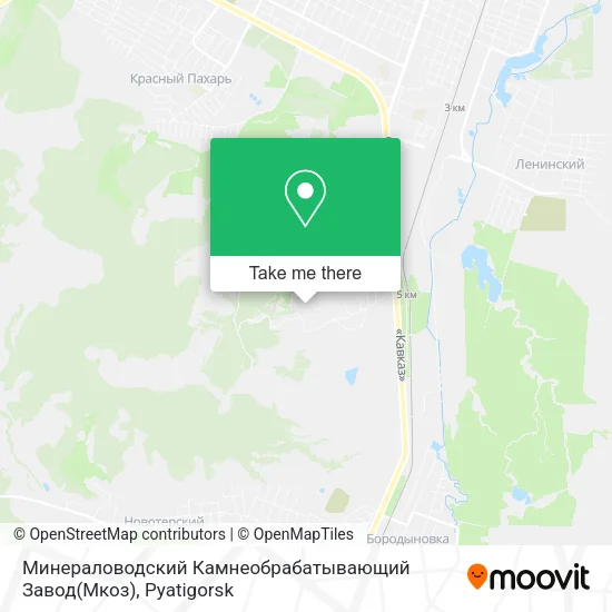 Минераловодский Камнеобрабатывающий Завод(Мкоз) map