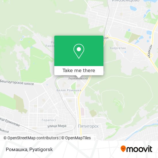 Ромашка map