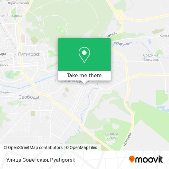 Улица Советская map