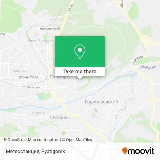Метеостанция map