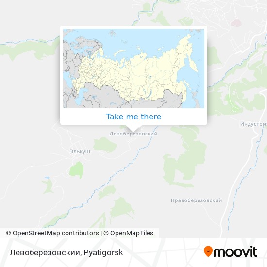Левоберезовский map
