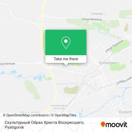 Скультурный Образ Христа Воскресшего map
