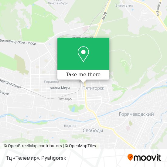 Тц «Телемир» map