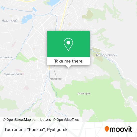 Гостиница ""Кавказ"" map