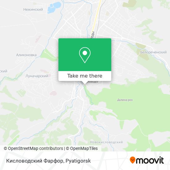Кисловодский Фарфор map
